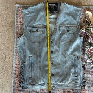 Diamond Supply Co. Light Blue Denim Vest